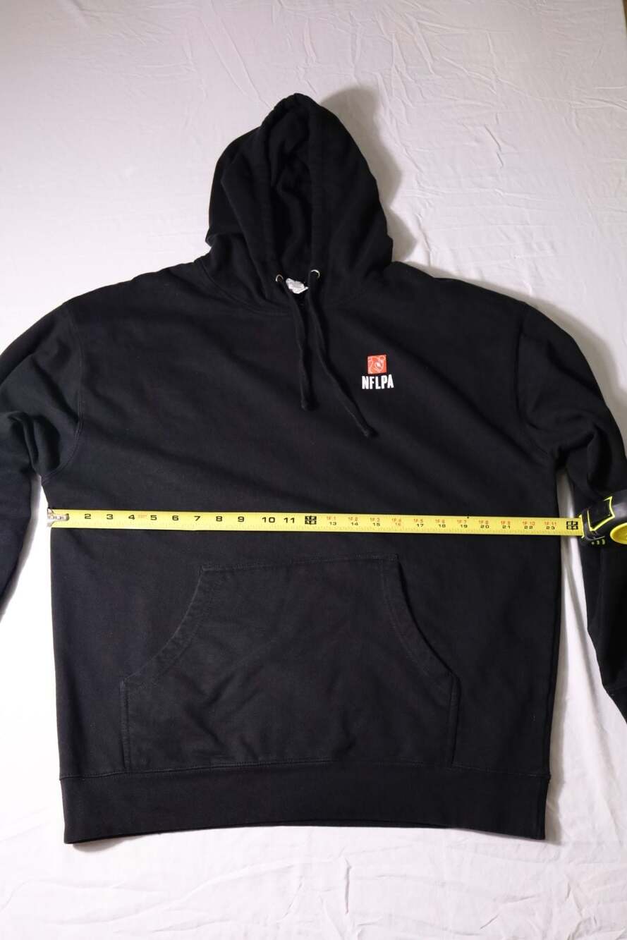 NFLPA National Football Players Association Logo Black Pullover Hoodie